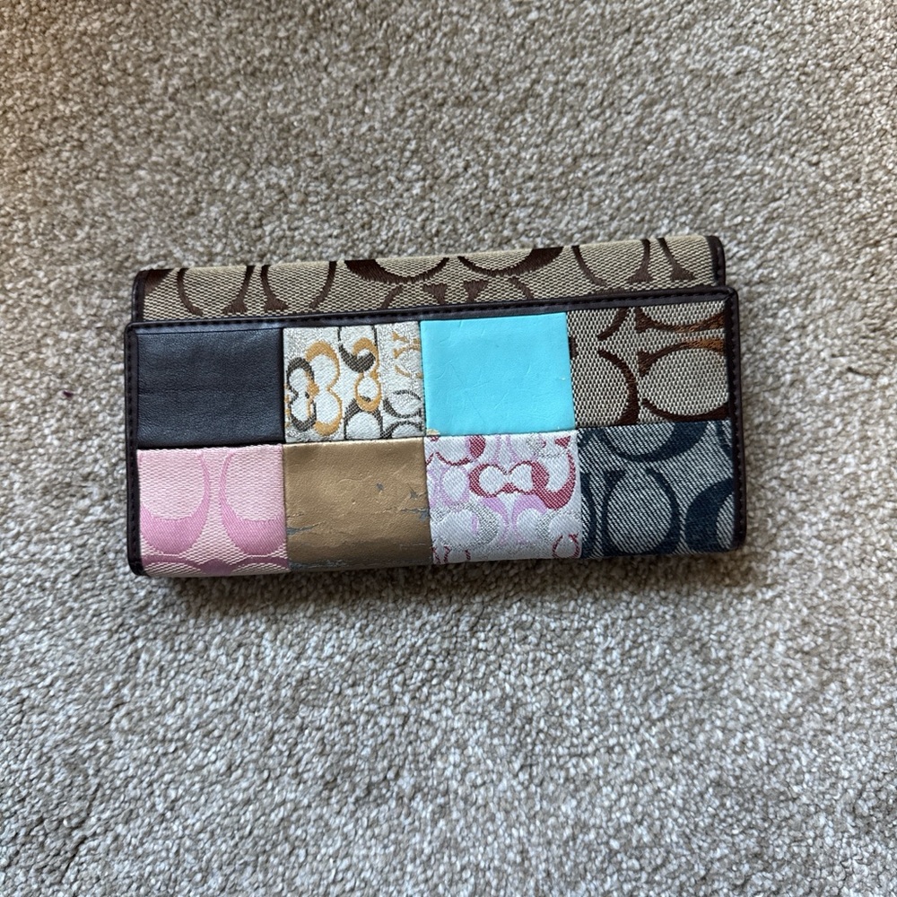 Coach Patchwork Wallet - image 1